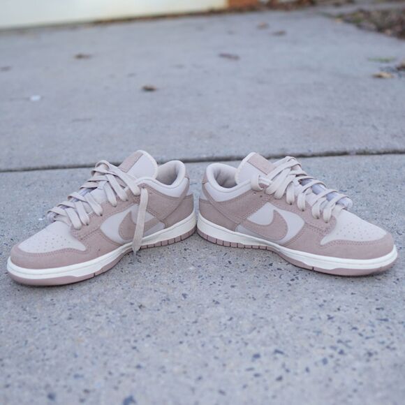 Nike Dunk Low Sandrift Hemp Sail W7 Leather Suede Beige Sneaker FD0873-126 - Picture 10 of 10